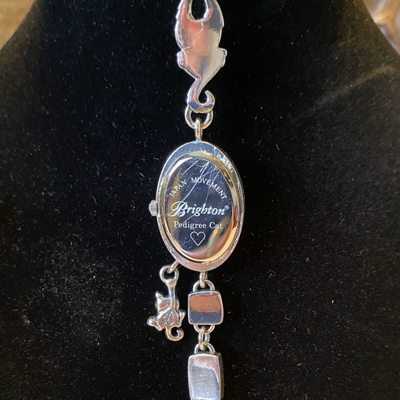 🐈⬛Brighton Silver ‘Pedigree Cat’ Watch - Picture 5 of 12